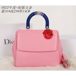 Dior Leather flap handle bag