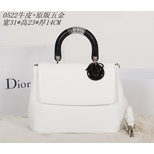 Dior Leather flap handle bag