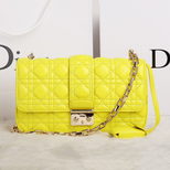 Dior Quilting leather metal chain shoulder bag