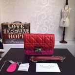 Dior Lamb skin leather MISS DIOR mini chain shoulder bag