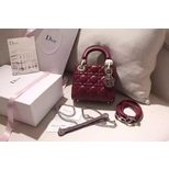 Dior Mini Lady Dior original lambskin leather