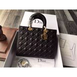 Dior Top grade lambskin leather large lady dior bag 32cm