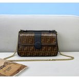 Fendi large chain cross body bag