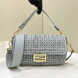 Fendi raffia Baguette bag