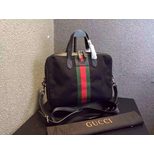 Gucci Fabric briefcase handle bag