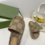 Gucci platform flat sandals