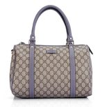 Gucci Joy Medium Boston Bag Beige Apricot And Purple