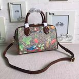 Gucci Tian GG Supreme small boston bag