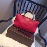 Gucci Leather Bamboo shopper