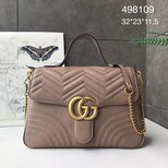 Gucci GG Marmont large top handle bag 498109