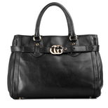 Gucci GG Running Medium Tote With Double G Black