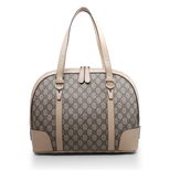 Gucci PVC with leather trim tote