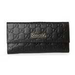 Gucci GG Embossed Leather Long Wallet