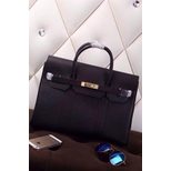 Hermes Real leather handle bag