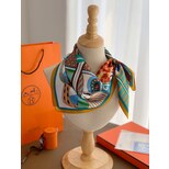 Hermes scarf 50 x 50 cm