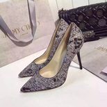 Jimmy Choo Sequin point head pump