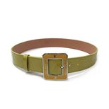 Louis Vuitton Yellow Patent Leather Belt