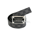 Louis Vuitton Inventeur Damier Graphite Belt