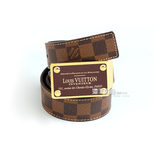 Louis Vuitton Inventeur Damier Ebene Canvas Belt