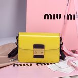 MIU MIU Cross-body yellow multi