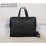 Prada Black saffiano briefcase