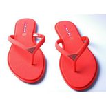 Prada Red Flip Flop Slipper