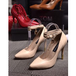 Tom Ford Leather leather strap point head pump