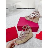 Valentino wedge pump sandals