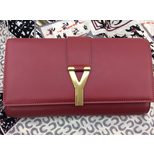 YSL Leather clutch