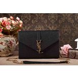 YSL V stitching flap bag