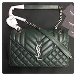 YSL ENVELOP SATCHEL flap bag 23cm