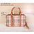 HORSEFERRY CHECK boston bag