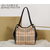 Burberry Haymarket check tote