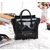 Celine Luggage Nano Tote PM Black Patent Leather