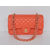 Orange Lamb Skin Leather 2.55 Classic flap bag (Gold)