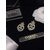 Chanel Rhinestone micro insert earrings