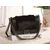 Imported original fur leather flap bag