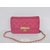 Chanel Fuchsia lamb skin leather flap bag