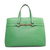 Gucci Apple Green Real Cowhide Leather Handle Bag