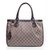 Gucci GG Fabric Leather Trim Medium Sukey Tote