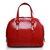 Gucci Embossed red patent leather tote