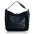 Embossed Leather with Suede Shoulder Bag