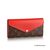 MARIE-LOU LONG WALLET Coquelicot