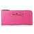 Prada Rose Pink Saffiano Leather Bowknot Wallet