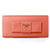 Orange Saffiano Leather Bow-tie Wallet