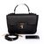 Prada Black Saffiano Leather Flap Handle Bag